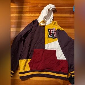 Puma Red and White Mens Hoodie